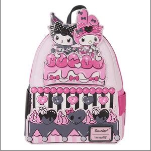 Loungefly my melody and kuromi backpack